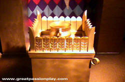 Photo of altar of incense model at Eureka.