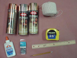 Photo of supplies needed.